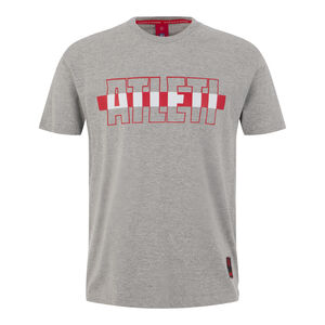 Camiseta Atleti Franja Gris Ni&ntilde;o